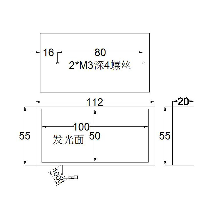 FH-BL10050尺寸 FH-BL10050尺寸